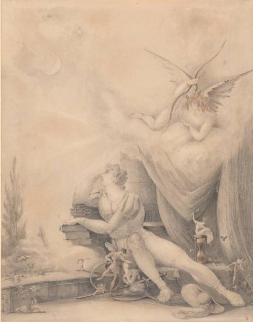 Illustration to "Rape of the Lock," Canto II