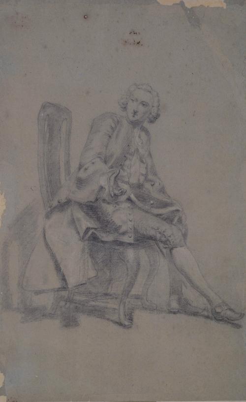 Young Man Seated