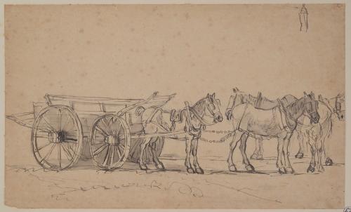 Horses and Wagon