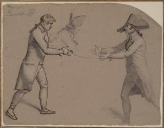 Study for General Fraser Mortally Wounded