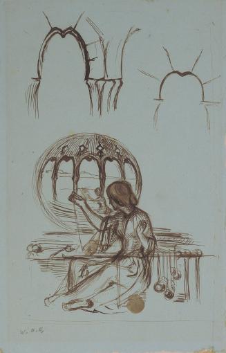 Studies for Lady of Shalott