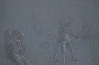 Study for the Siege and Relief of Gibraltar