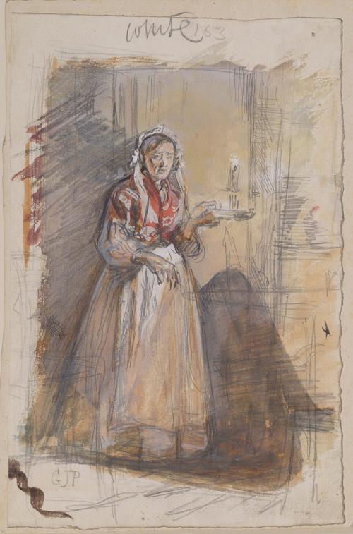 Old Woman with a Candle