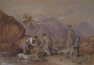 Highland Hunting Scene