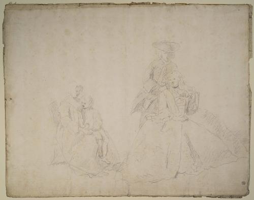 Study for a Family Group