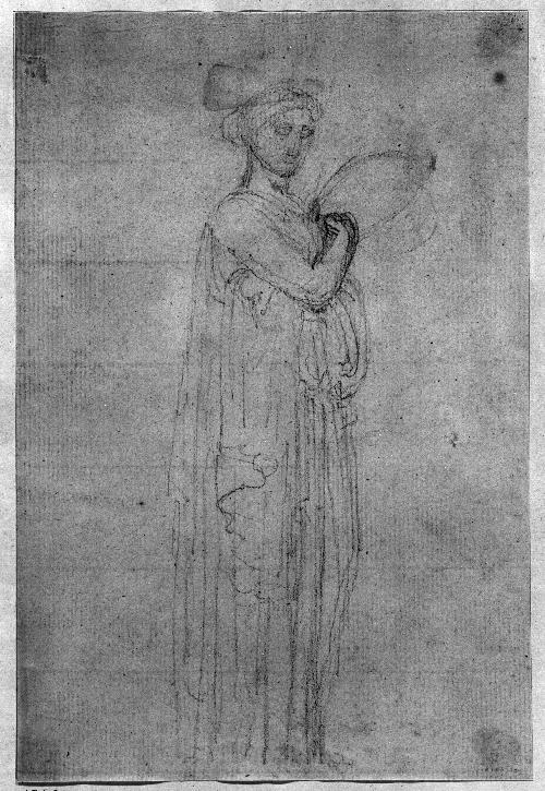 Standing Draped Female Figure