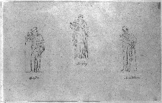 Designs for Figures of Sculpture, Painting, Architecture, History, Astronomy, and Geography