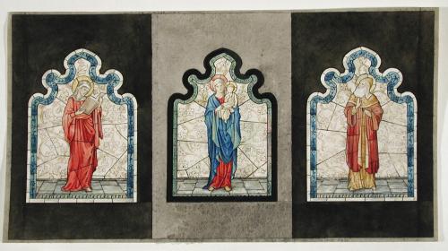 Saint Anne; Mary Virgin; Saint Simeon