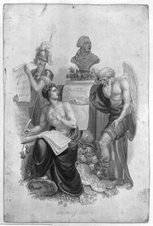 Illustration to British History, Allegorical